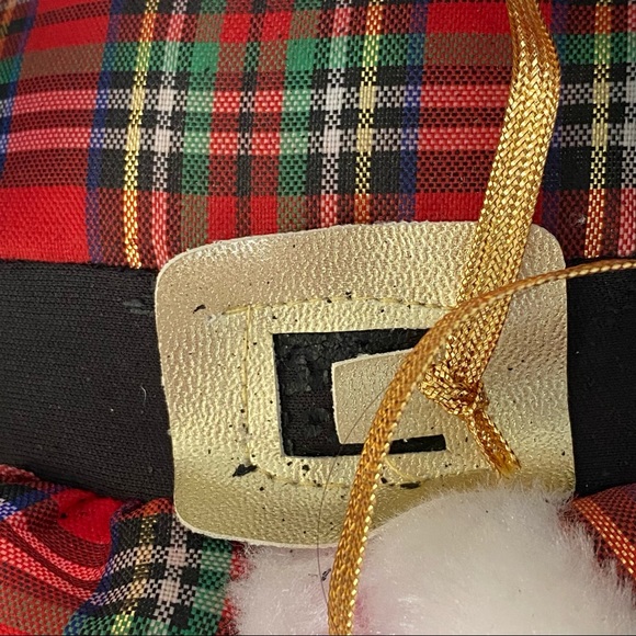 Vintage International Silver Company International Christmas Plush Santa Claus - Picture 5 of 10